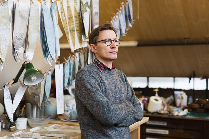 Peter Bellerby of Bellerby & Co Globemakers.