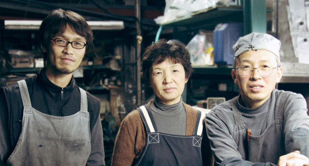 Daisuke Tajika from Tajika Haruo Scissors Works.