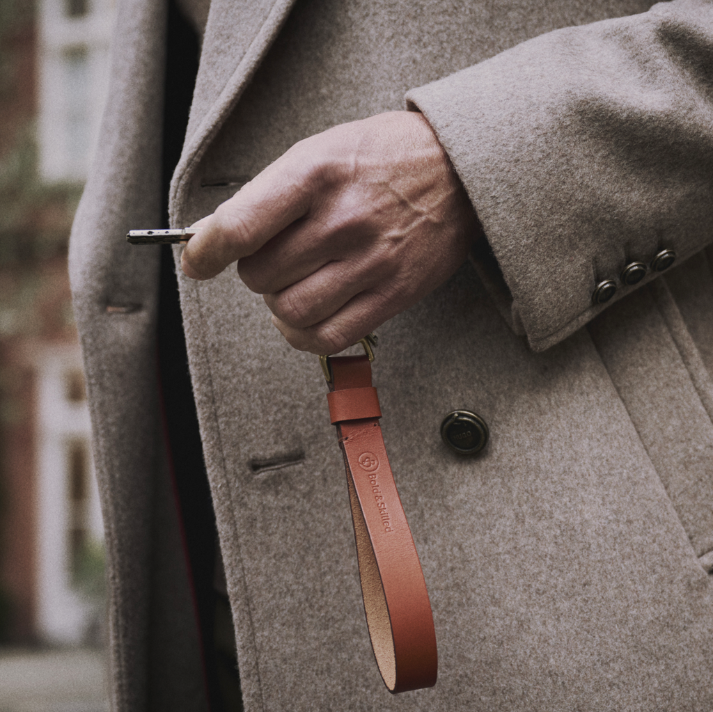 Handmade Hagaward Key Hanger by Bold and Skilled, crafted from premium leather