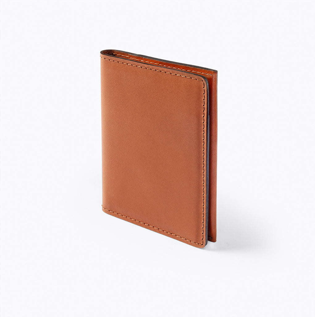 Handmade Aylward Bifold Cardholder by Bold and Skilled, crafted from premium leather