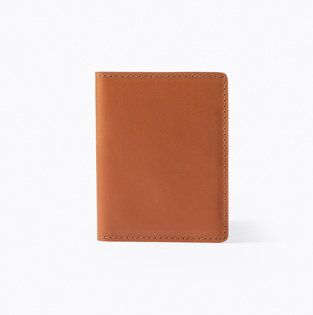 Handmade Aylward Bifold Cardholder by Bold and Skilled, crafted from premium leather