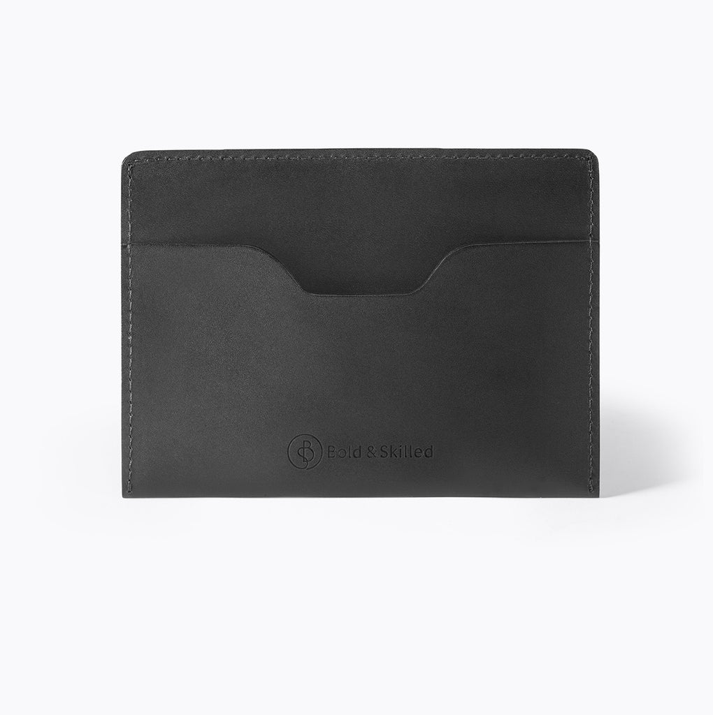 Handmade Aylward Bifold Cardholder by Bold and Skilled, crafted from premium leather