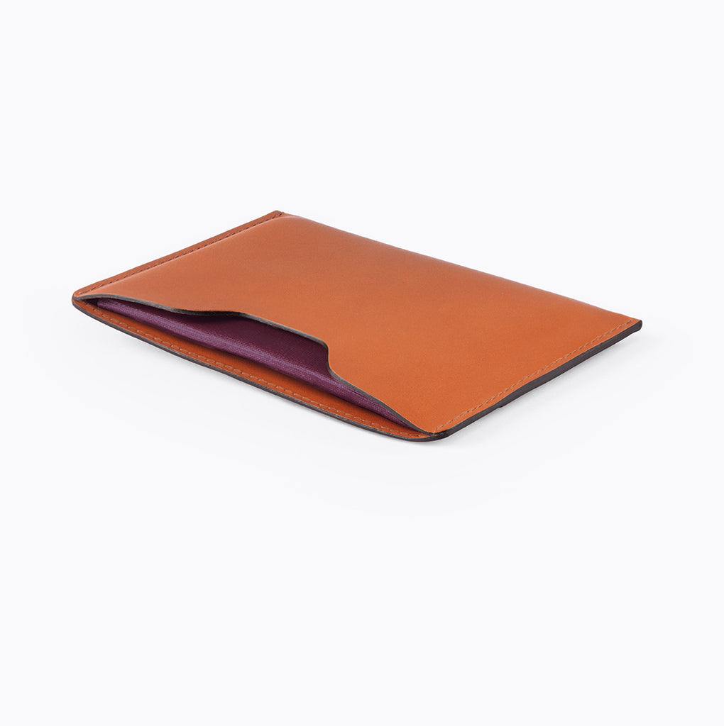 Handmade Aylward Bifold Cardholder by Bold and Skilled, crafted from premium leather